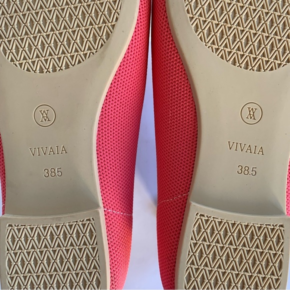 VIVAIA EILEEN HORSE-BIT CORAL PINK SLIP-ON LOAFERS NEW! SzUS7.5-8/EU38.5 - Picture 10 of 12